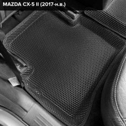 3D коврики EVA с бортами Mazda CX-5 II (2017-н.в.)