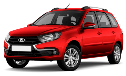 2D коврики EVA в салон и багажник  на Lada Granta FL универсал (2018-н.в.)