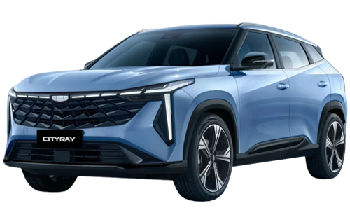 3D коврики EVA с бортами в салон  на Geely Cityray (2024-н.в) 