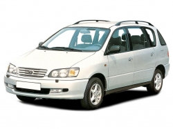 2D коврики EVA в салон и багажник  на Toyota Picnic I (1996-2001)