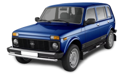 2D коврики EVA в салон  на Lada 2131 Нива 5D (1993-2020)