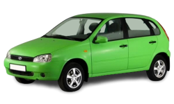 2D коврики EVA в салон и багажник  на Lada Kalina I хэтчбек (2004-2013)