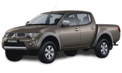 2D коврики EVA в салон и багажник  на Mitsubishi L 200 IV (2006-2015)