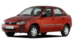 3D коврики EVA с бортами в салон  на Lada Kalina I седан, хэтчбек, универсал (2004-2013)