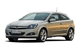 3D коврики EVA с бортами в салон  на Opel Astra H GTC (2004-2014)